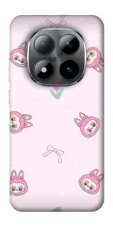 Чохол на Xiaomi Redmi Note 15 Pro 5G Labubu Flower фото 1 з 1