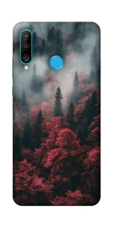 Чехол на Huawei P30 lite Red Wood фото 1 из 1