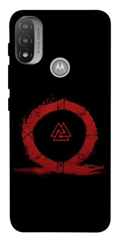 Чохол на Motorola Moto E20 Валькнут v2 фото 1 з 1