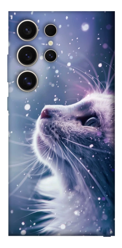 Чехол на Samsung Galaxy S25 Ultra Snow cat фото 1 из 1