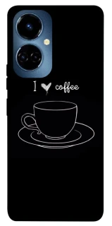 Чохол на TECNO Camon 19 Pro Black coffee фото 1 з 1
