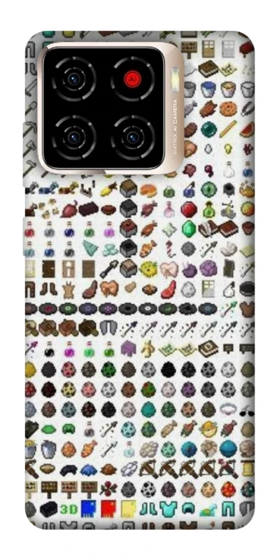 Чохол на ZTE Blade A56 Minecraft v2 фото 1 з 1