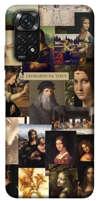 Чехол на Xiaomi Redmi Note 11 (Global) / Note 11S Leonardo da Vinci фото 1 из 1