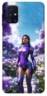 Чохол на Samsung Galaxy M31s Cyber space girl ver.4 фото 1 з 1