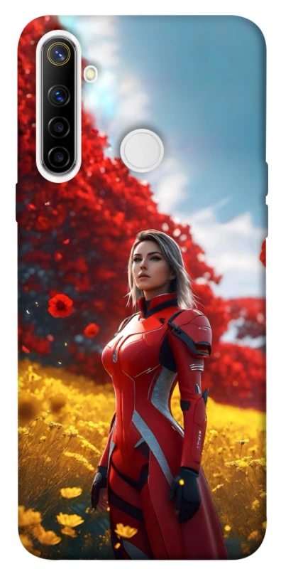 Чохол на Realme 6i Cyber space girl ver.5 фото 1 з 1