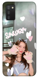 Чохол на Samsung Galaxy A03s Sakura - LE SSERAFIM фото 1 з 1