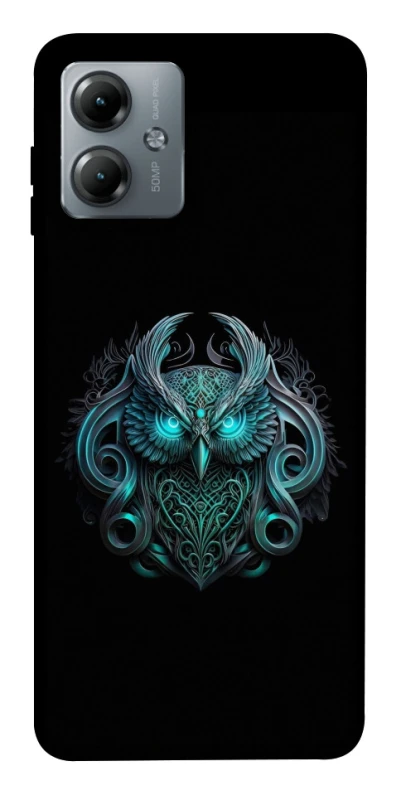 Чохол на Motorola Moto G14 Fantastic owl фото 1 з 1