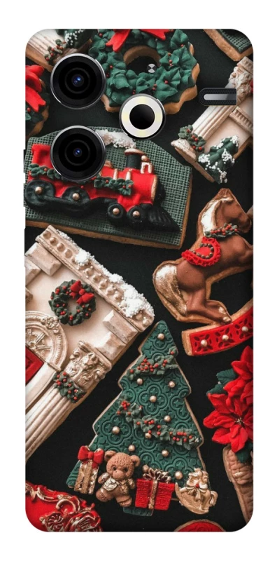 Чохол на TECNO Pova 6 Neo (LI6) Новорічний v20 фото 1 з 1