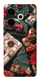 Чехол на TECNO Pova 6 Neo (LI6) Новогодний v20 фото 1 из 1