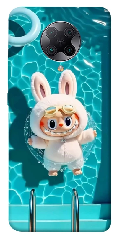 Чохол на Xiaomi Redmi K30 Pro / Poco F2 Pro Labubu in the pool ver.2 фото 1 з 1