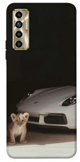 Чехол на TECNO Camon 17P Porsche white фото 1 из 1