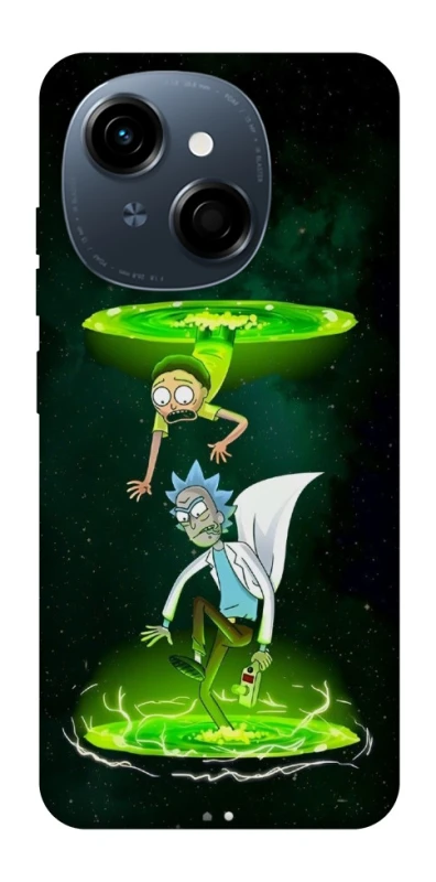 Чохол на TECNO Spark Go 1 Rick and Morty фото 1 з 1
