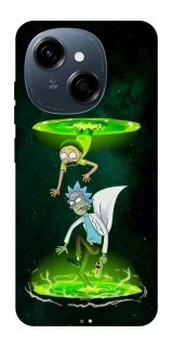 Чохол на TECNO Spark Go 1 Rick and Morty фото 1 з 1
