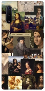 Чехол на Samsung Galaxy Note 10 Plus Leonardo da Vinci фото 1 из 1