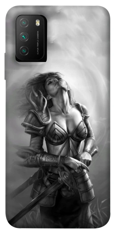 Чохол на Xiaomi Poco M3 Goddess of war ver.8 фото 1 з 1