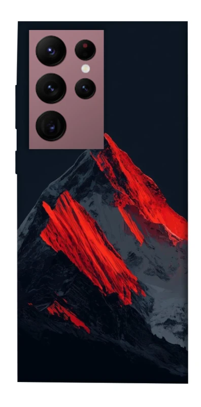 Чехол на Samsung Galaxy S22 Ultra Red mountain фото 1 из 1