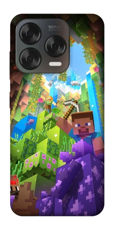 Чехол на ZTE Blade V70 Design Minecraft forever фото 1 из 2