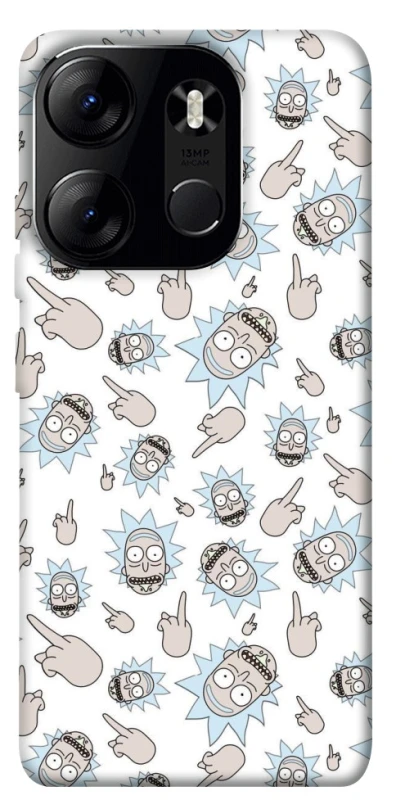 Чохол на Tecno Spark Go 2023 Rick and Morty style фото 1 з 1