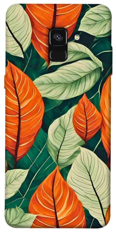 Чохол на Samsung A530 Galaxy A8 (2018) Leaves фото 1 з 1