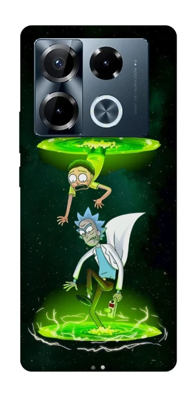 Чохол на Infinix Note 40 Pro 4G Rick and Morty фото 1 з 1