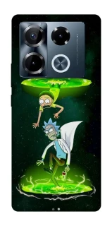 Чохол на Infinix Note 40 Pro 4G Rick and Morty фото 1 з 1