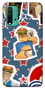 Чехол на Xiaomi Redmi Note 9 4G / Redmi 9 Power Roblox v2 фото 1 из 1