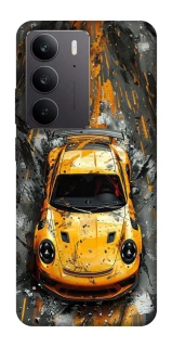 Чохол на Realme C75 Drawn Porsche фото 1 з 1