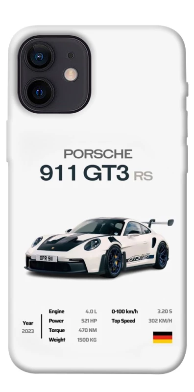 Чехол на Apple iPhone 12 mini (5.4") Porsche 911 GT3 фото 1 из 1