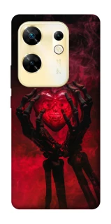 Чехол на Infinix Zero 30 4G Heart in the hands of a skeleton фото 1 из 1