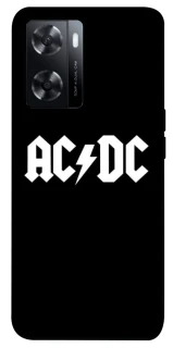 Чохол на Oppo A57s AC/DC logo фото 1 з 1