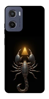 Чехол на Motorola Moto G05 Scorpio with Golden Triangle фото 1 из 1