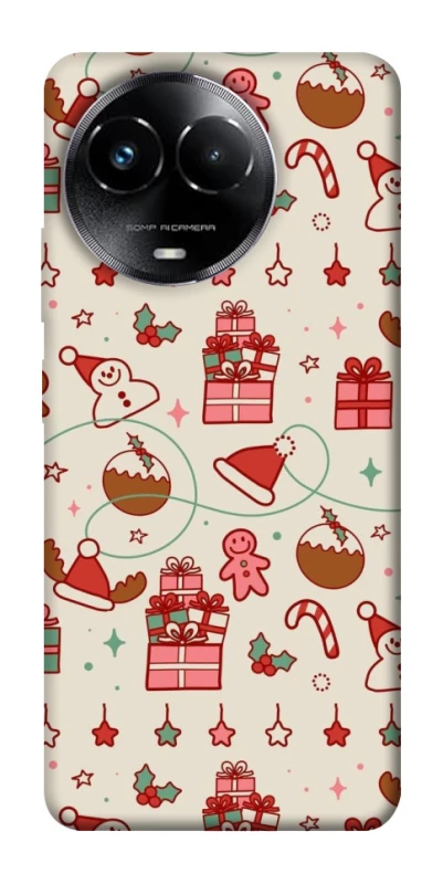 Чохол на Realme C67 4G Новорічний v14 фото 1 з 1