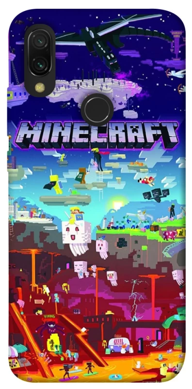 Чехол на Xiaomi Redmi 7 Minecraft world фото 1 из 1
