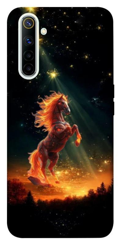 Чохол на Realme 6 Red Fire Horse ver.2 фото 1 з 1