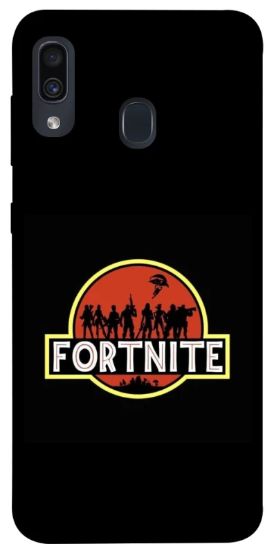 Чехол на Samsung Galaxy A20 / A30 Fortnite logo ver.1 фото 1 из 1
