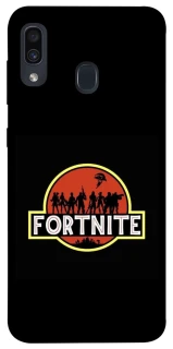 Чехол на Samsung Galaxy A20 / A30 Fortnite logo ver.1 фото 1 из 1