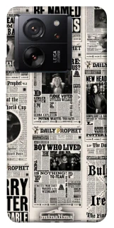 Чехол на Xiaomi 13T Pro Harry Potter newspaper фото 1 из 1