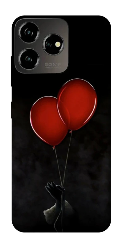 Чехол на ZTE Blade V50 Design 4G Reds Balloons фото 1 из 1