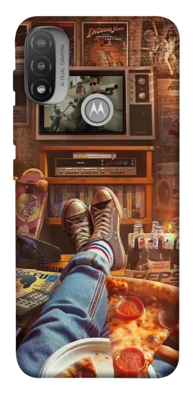 Чохол на Motorola Moto E20 Retro style v3 фото 1 з 1