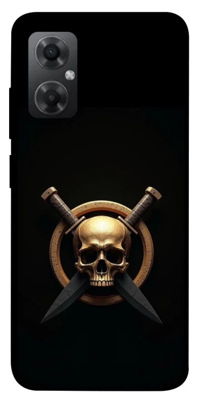 Чохол на Xiaomi Redmi Note 11R Golden Skull фото 1 з 1