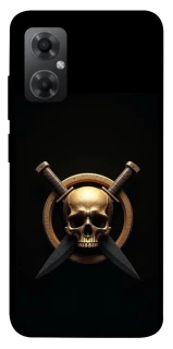 Чехол на Xiaomi Redmi Note 11R Golden Skull фото 1 из 1