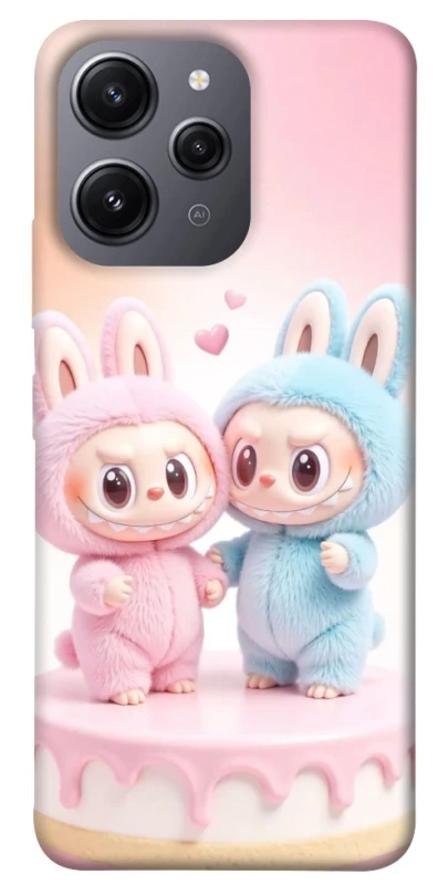 Чохол на Xiaomi Redmi 12 Labubu Twins фото 1 з 1
