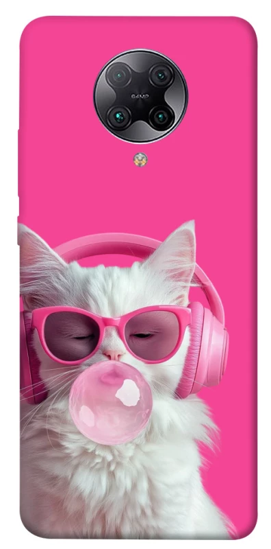 Чохол на Xiaomi Redmi K30 Pro / Poco F2 Pro Pink kitty фото 1 з 1