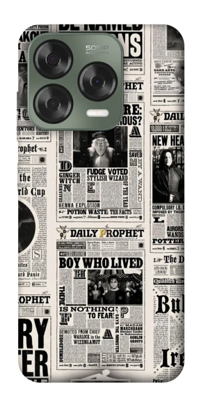Чохол на ZTE Nubia V70 Design Harry Potter newspaper фото 1 з 1