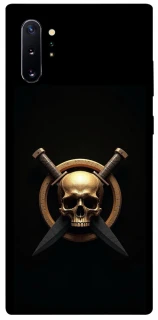 Чохол на Samsung Galaxy Note 10 Plus Golden Skull фото 1 з 1