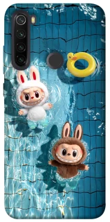 Чохол на Xiaomi Redmi Note 8T Labubu in the pool фото 1 з 1