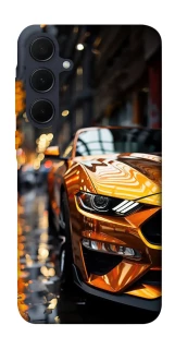 Чохол на Samsung Galaxy A35 Golden sports car фото 1 з 1