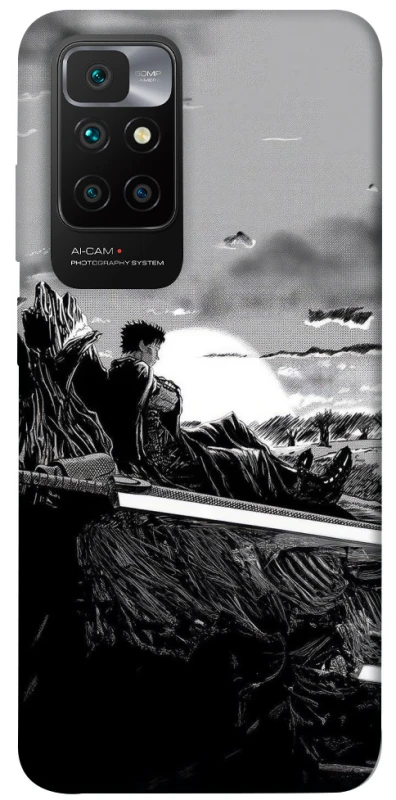 Чохол на Xiaomi Redmi 10 Berserk sunset фото 1 з 1