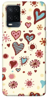 Чохол на Oppo A54 4G Pretty hearts фото 1 з 1