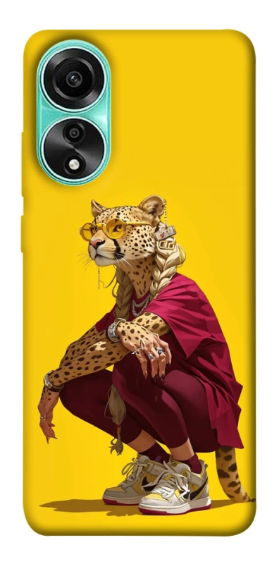 Чехол на Oppo A78 4G Ягуар фото 1 из 1